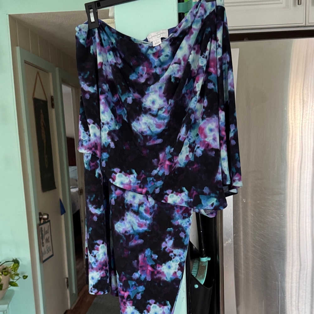 Jessica Simpson Vibrant Floral Mini Dress
